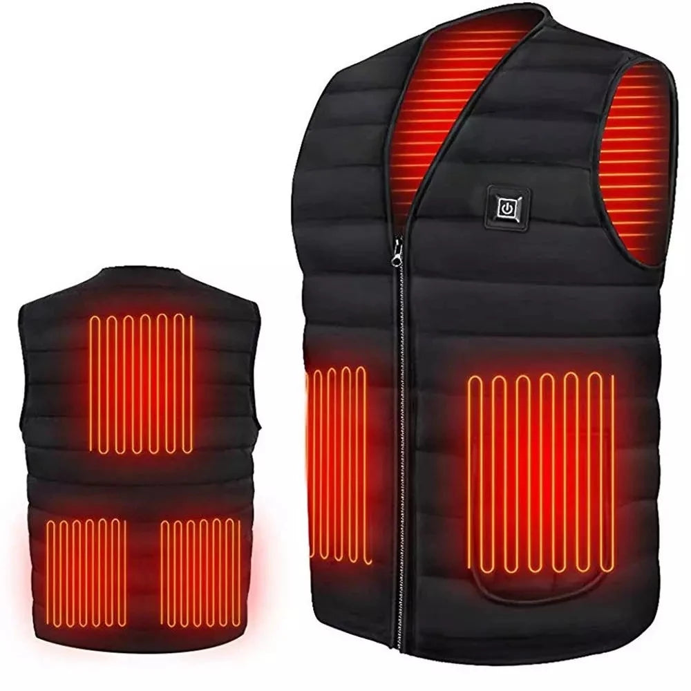 Unisex 9-Zone Electric Heated Vest