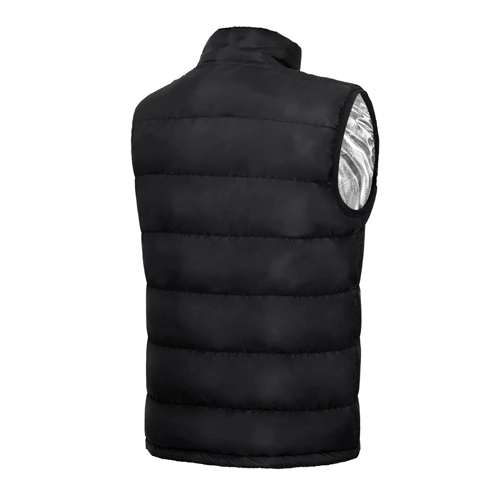 Unisex Electric Heated Vest with 9 Heating Zones