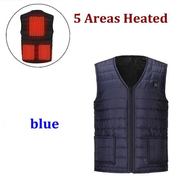 Unisex 9-Zone Electric Heated Vest
