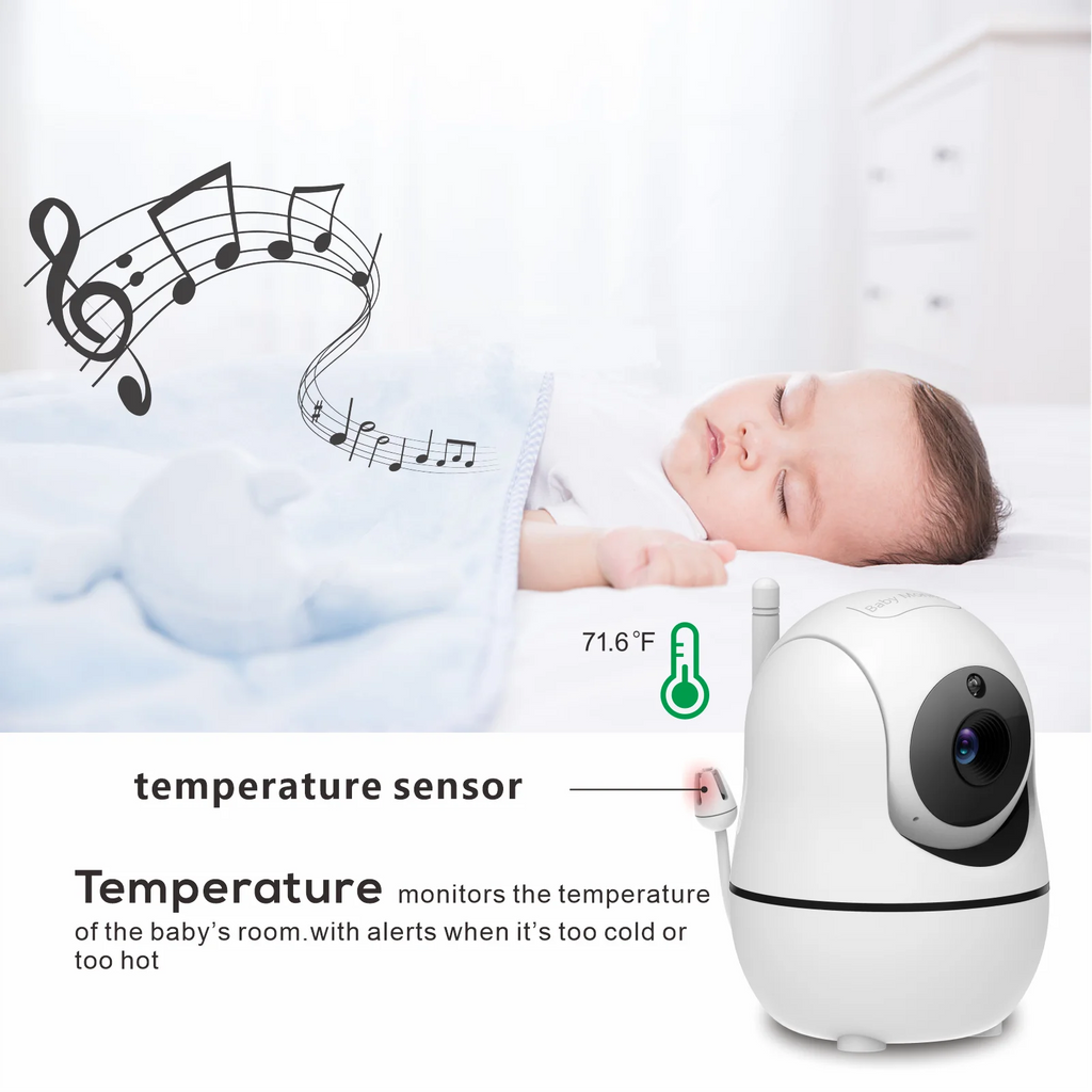 5-Inch Video Baby Monitor with Dual Cameras