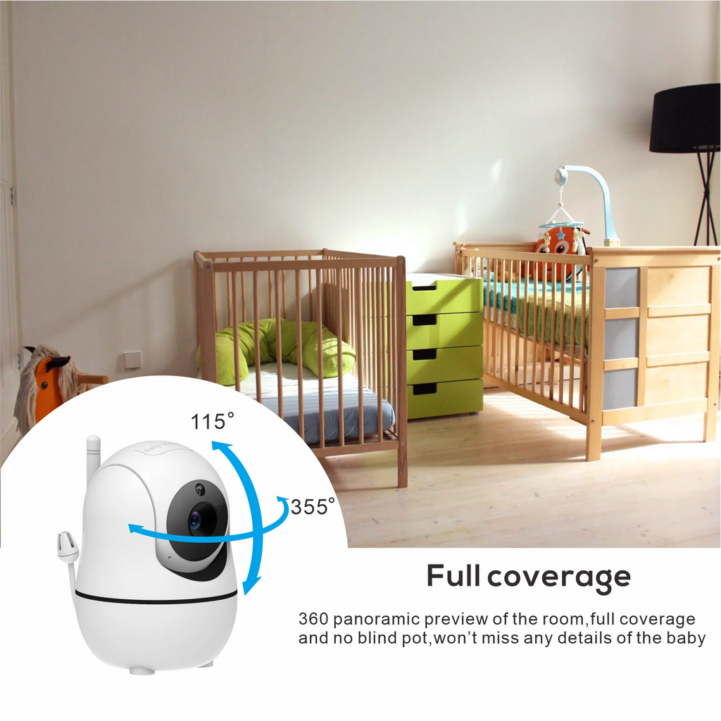 5-Inch Video Baby Monitor with Dual Cameras