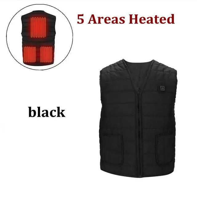 Unisex 9-Zone Electric Heated Vest