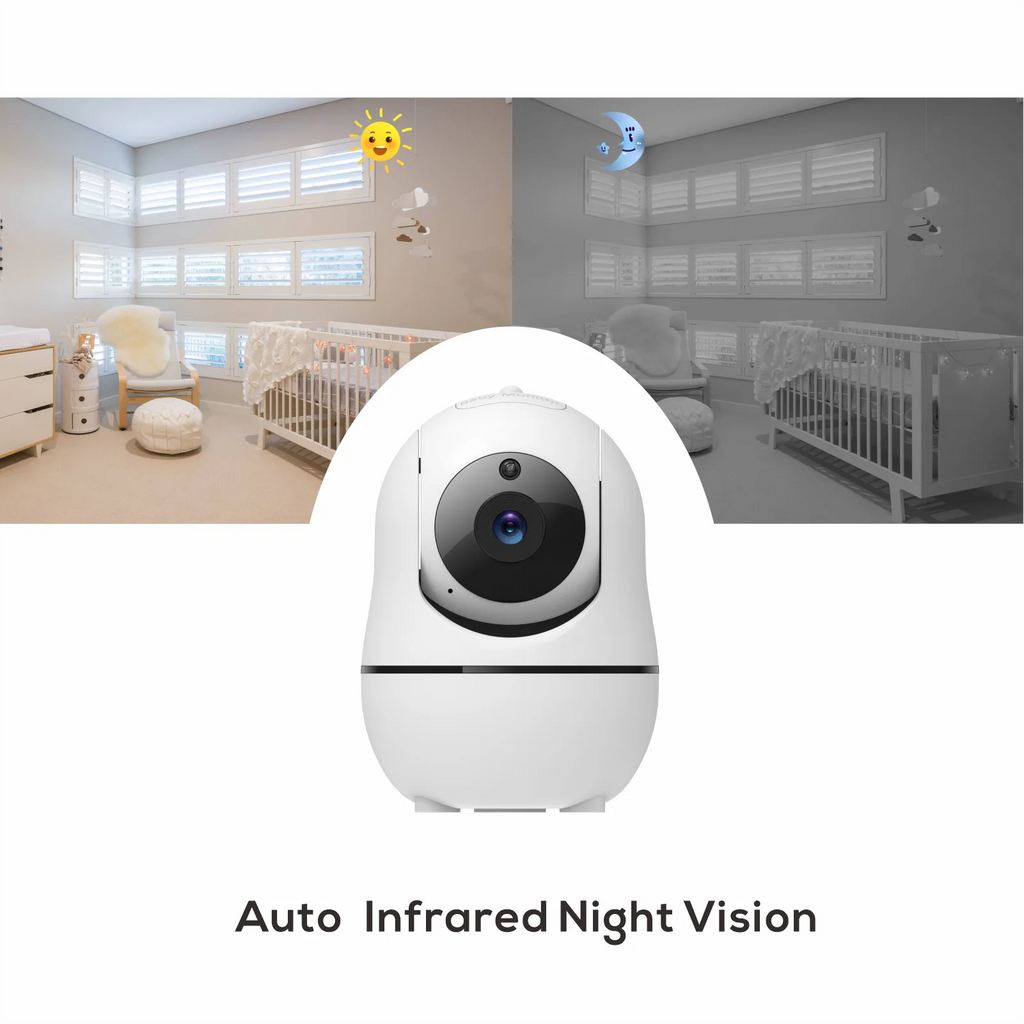 5-Inch Video Baby Monitor with Dual Cameras