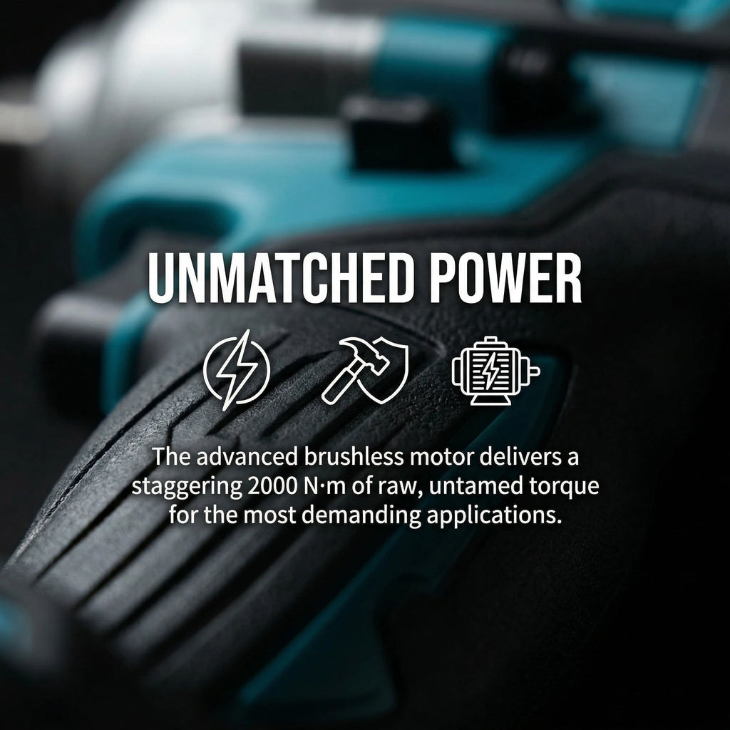 Makita 1000Nm Brushless Cordless Impact Wrench