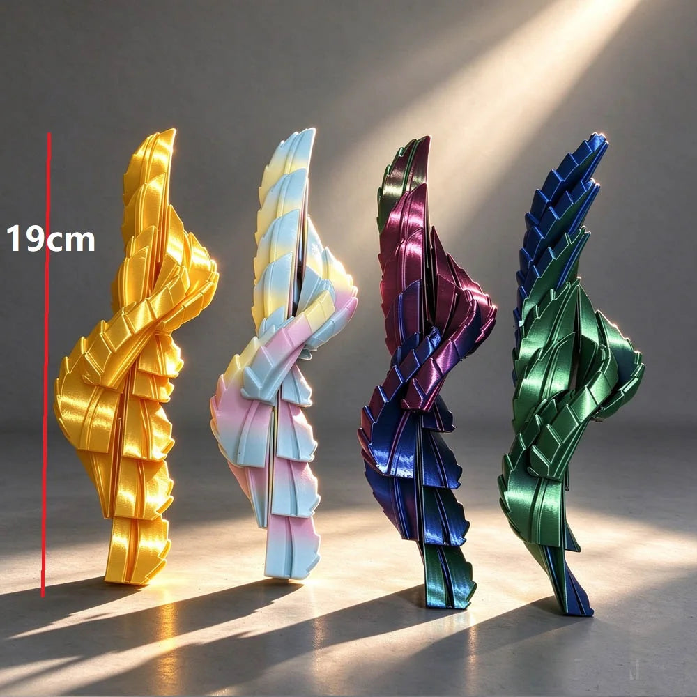 3D Printed Dragon Egg Fidget Toy – Articulated Dragon