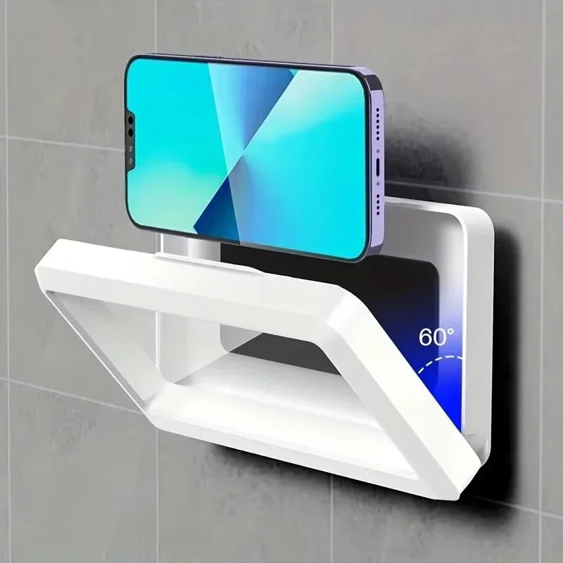 Waterproof Anti-Fog Phone Holder for Bathroom