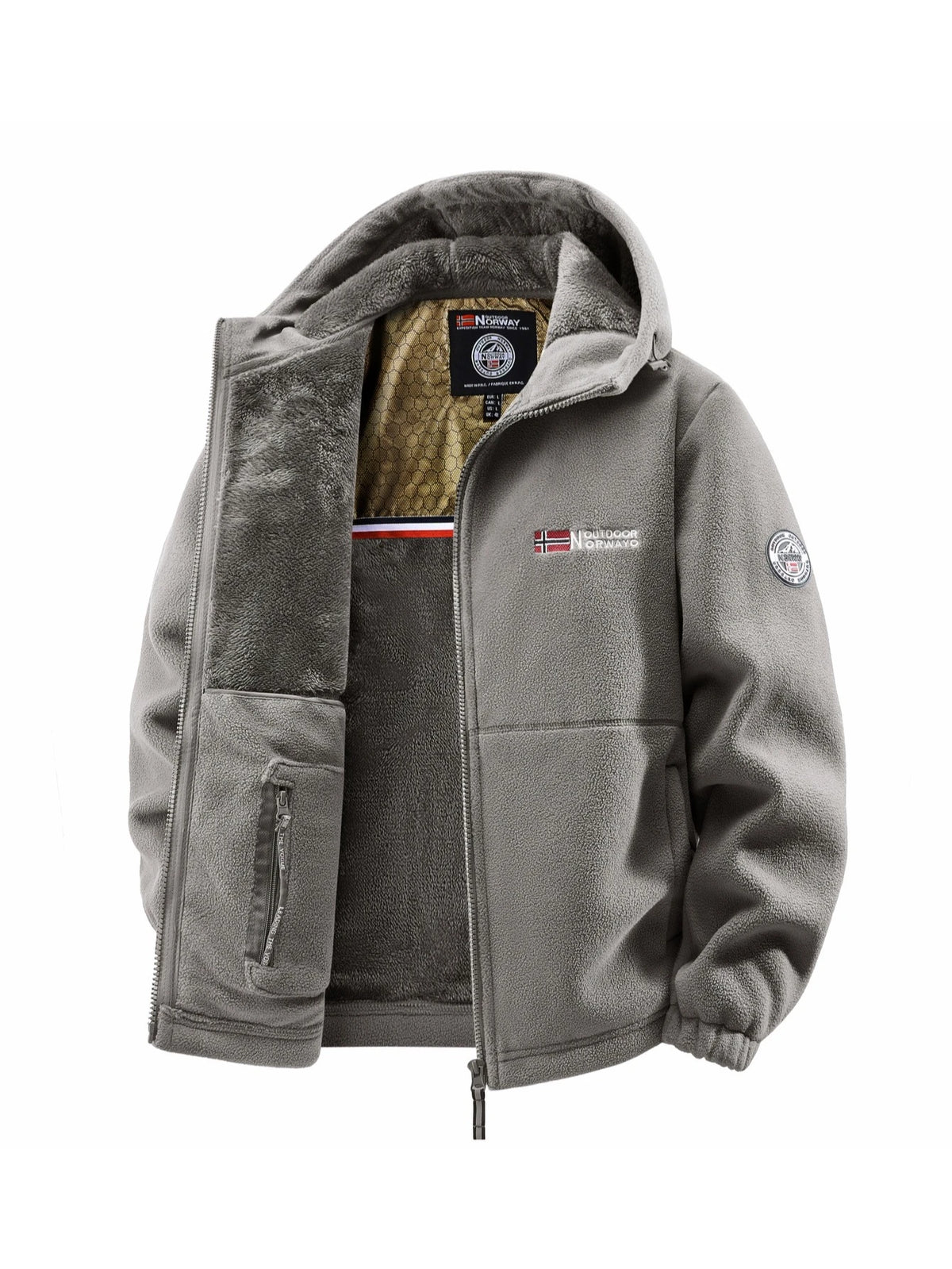 Men's Casual Hooded Outdoor Jacket