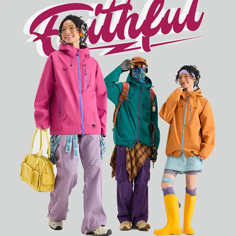 Unisex Lightweight Waterproof Hiking Jacket