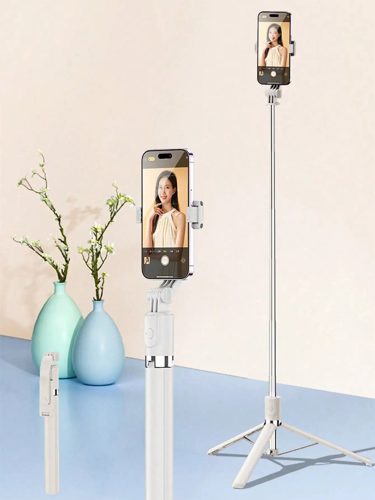 170cm Extendable Selfie Stick & Phone Tripod