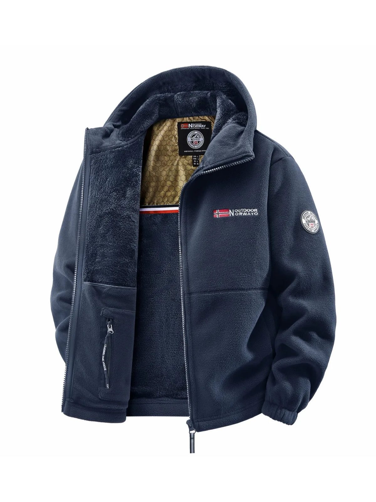 Men's Casual Hooded Outdoor Jacket