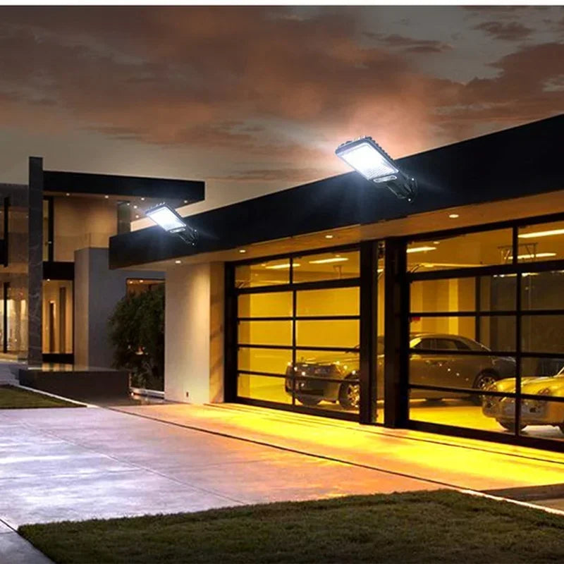 Solar LED Outdoor Wall Lights – Waterproof Garden & Security Lighting