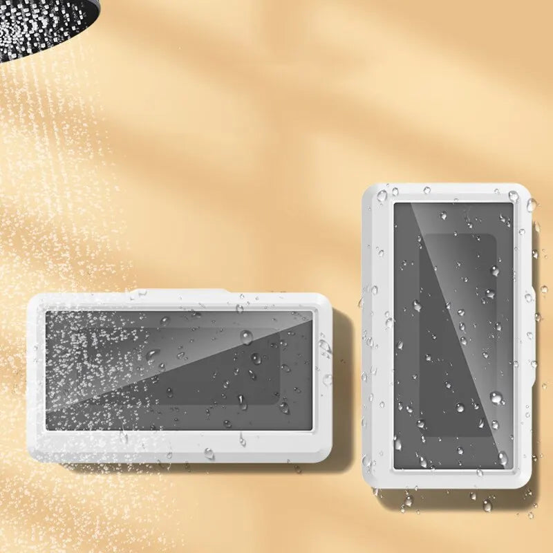 Waterproof Anti-Fog Phone Holder for Bathroom