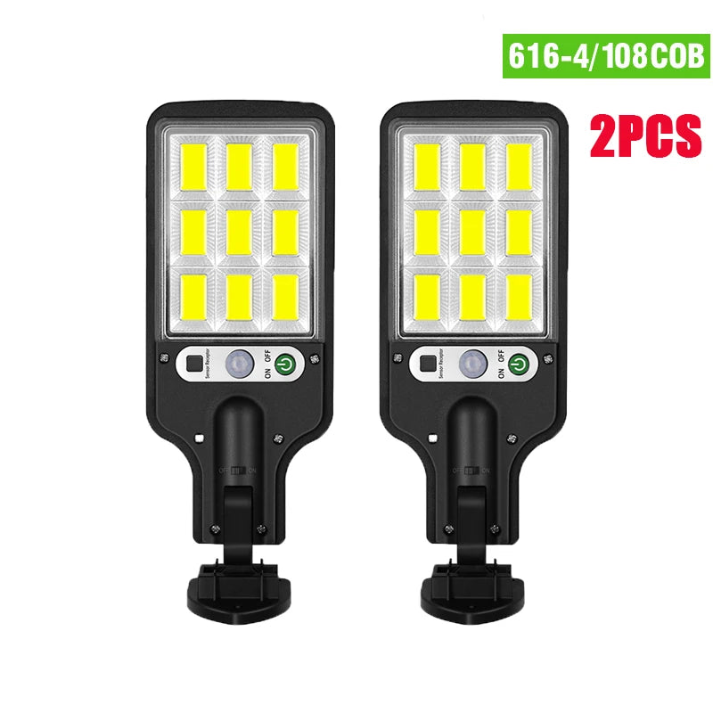 Solar LED Outdoor Wall Lights – Waterproof Garden & Security Lighting