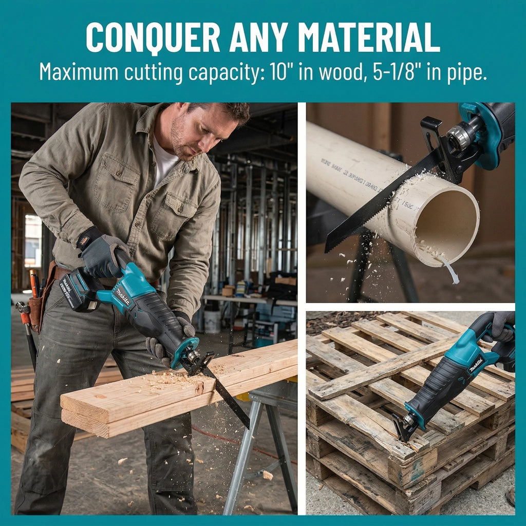 Makita 18V Brushless Cordless Reciprocating Saw