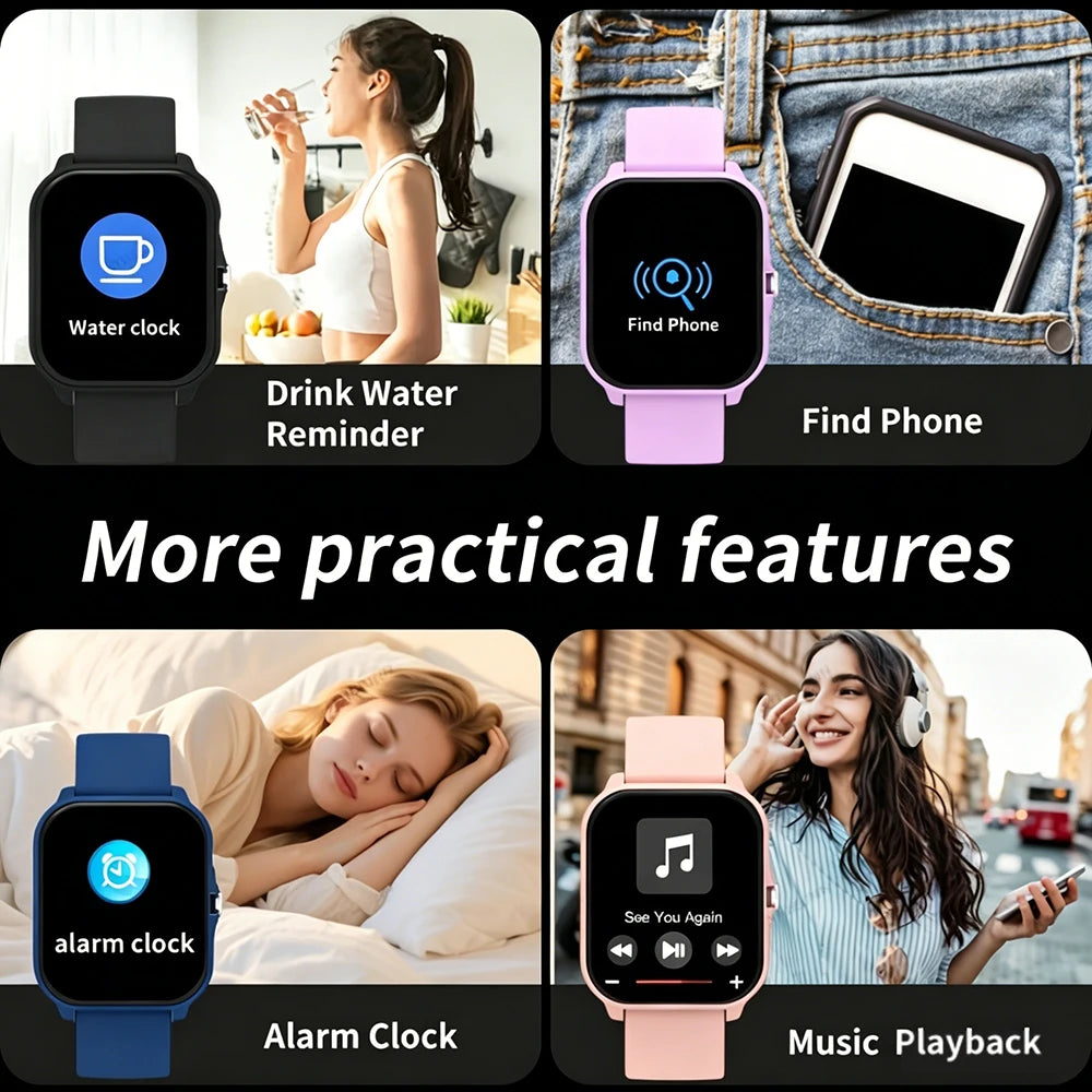 1.83-Inch HD Smartwatch with Bluetooth Calling