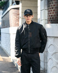 Men's MA-1 Military-Style Bomber Jacket