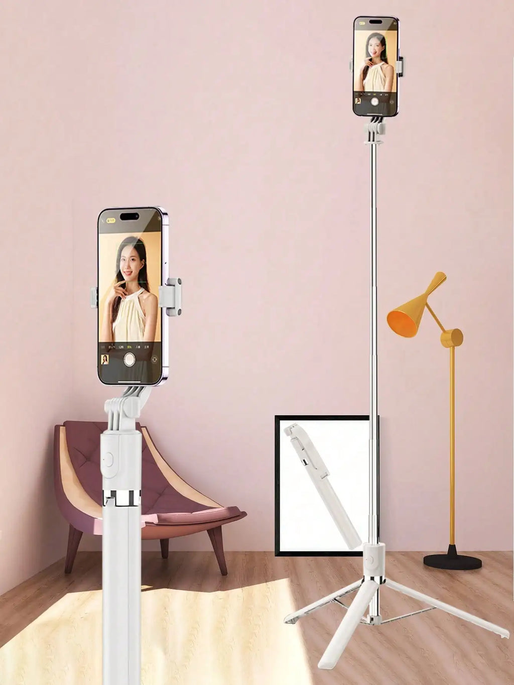 170cm Extendable Selfie Stick & Phone Tripod