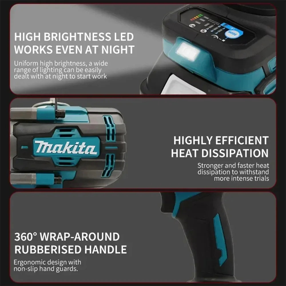 Makita 1000Nm Brushless Cordless Impact Wrench