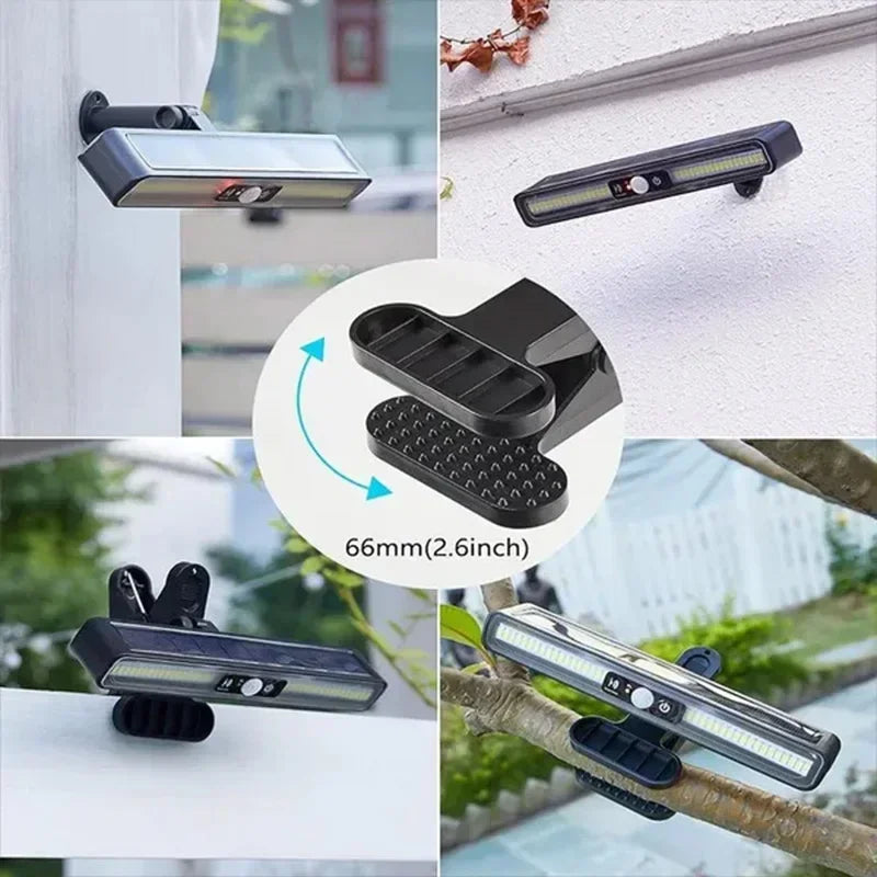 Solar LED Outdoor Wall Lights – Waterproof Garden & Security Lighting