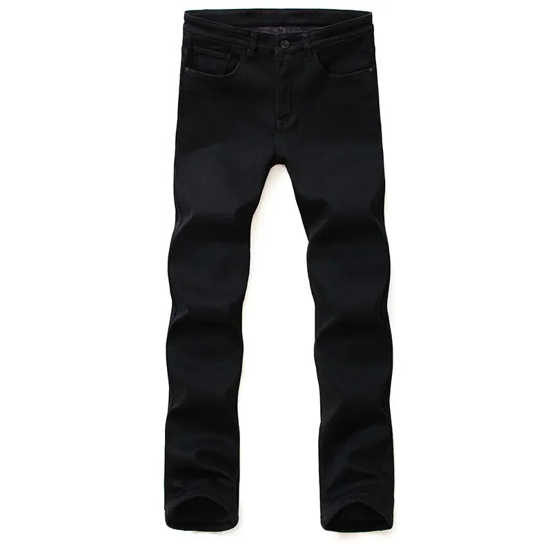 Men's Classic Straight-Leg Casual Jeans