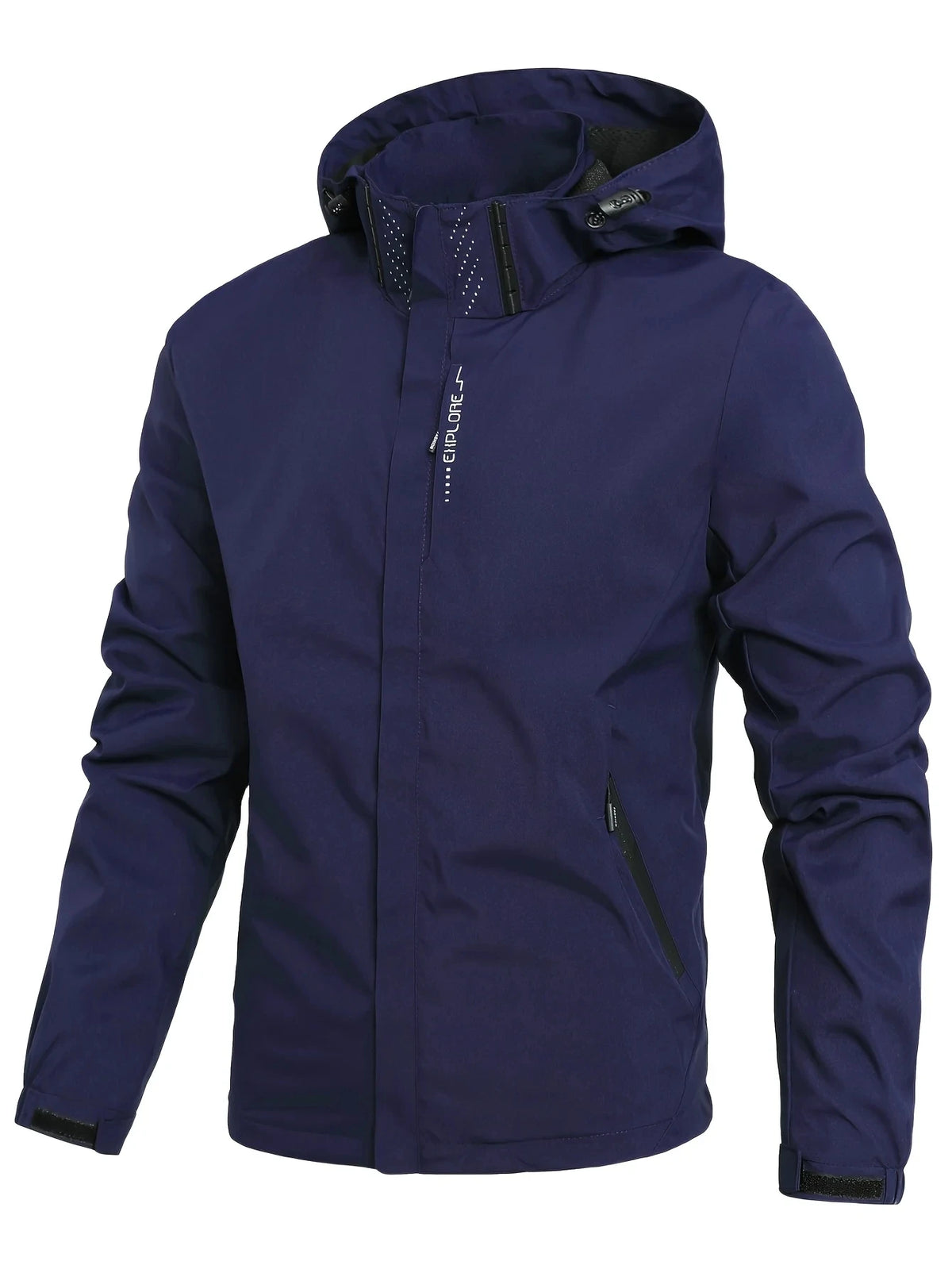 Men's Lightweight Hooded Waterproof Rain Jacket