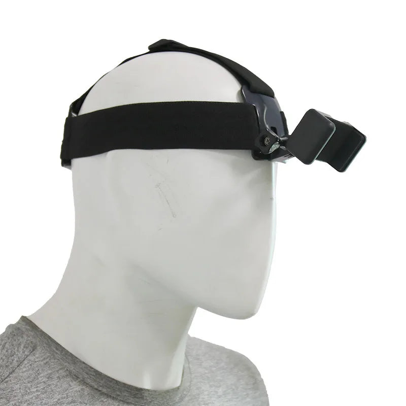 Head-Mounted Phone Holder for POV Video Recording