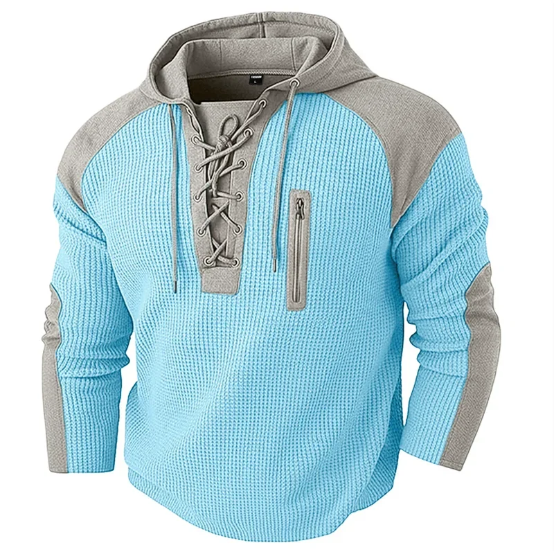 Men's Casual Hooded Pullover Sweatshirt