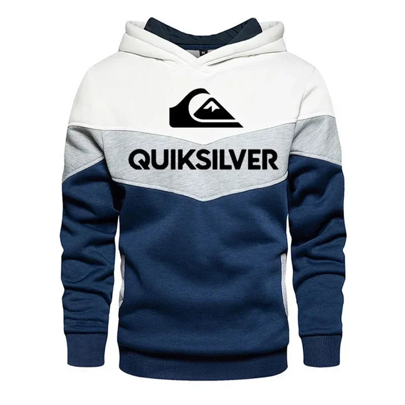 Men's Colourblock Casual Sports Hoodie