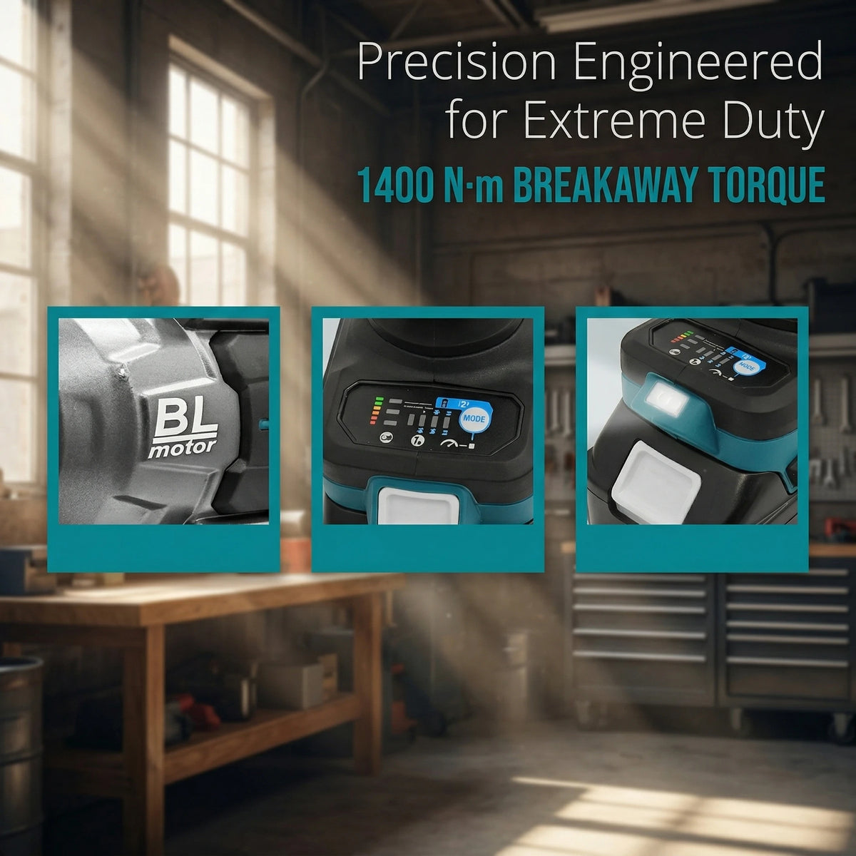 Makita 1000Nm Brushless Cordless Impact Wrench