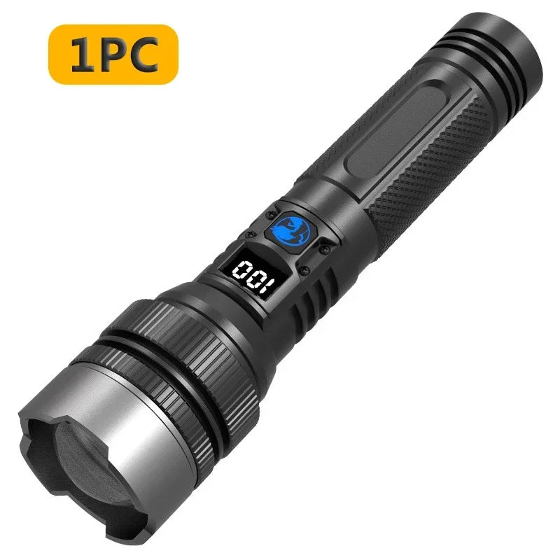 Rechargeable High-Power LED Flashlight