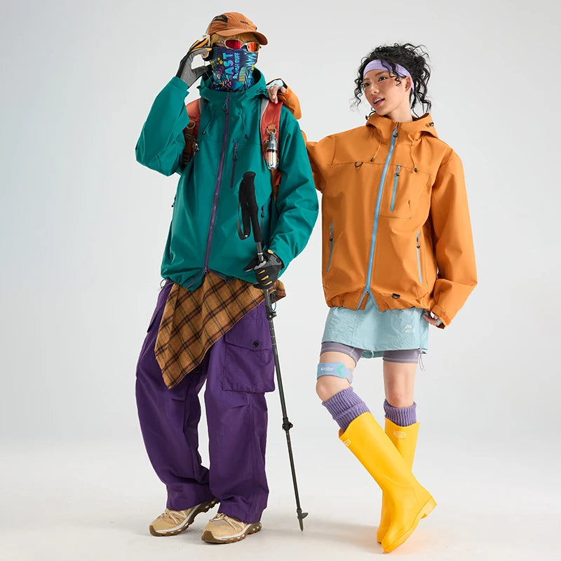Unisex Lightweight Waterproof Hiking Jacket
