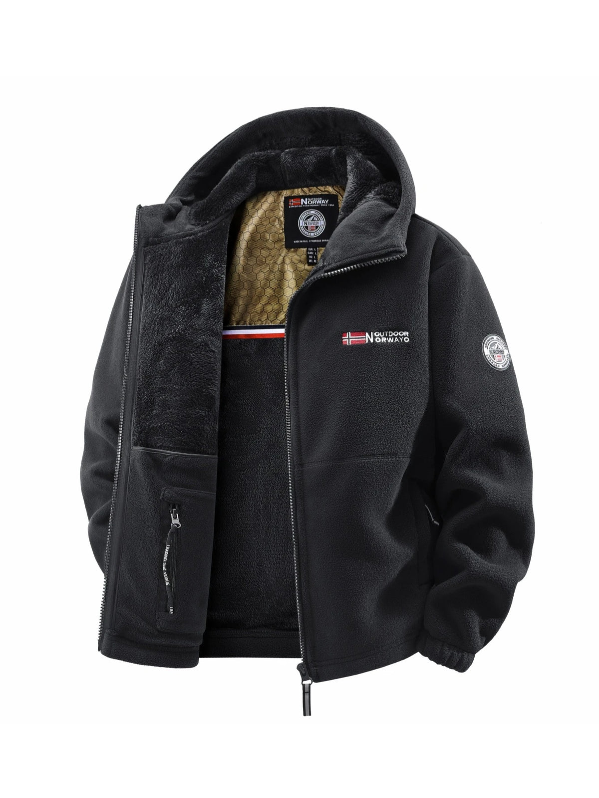 Men's Casual Hooded Outdoor Jacket