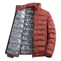 Men's Warm Fleece-Lined Puffer Jacket