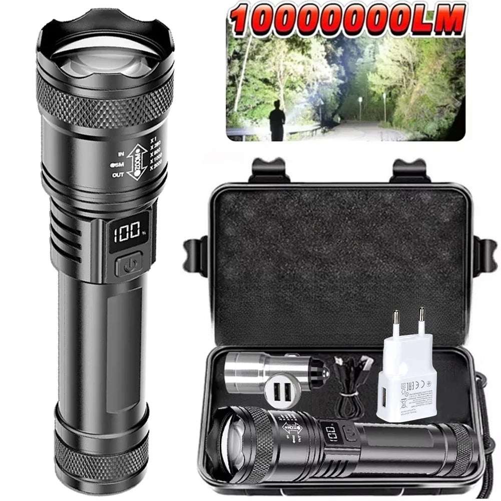 Rechargeable High-Power LED Flashlight