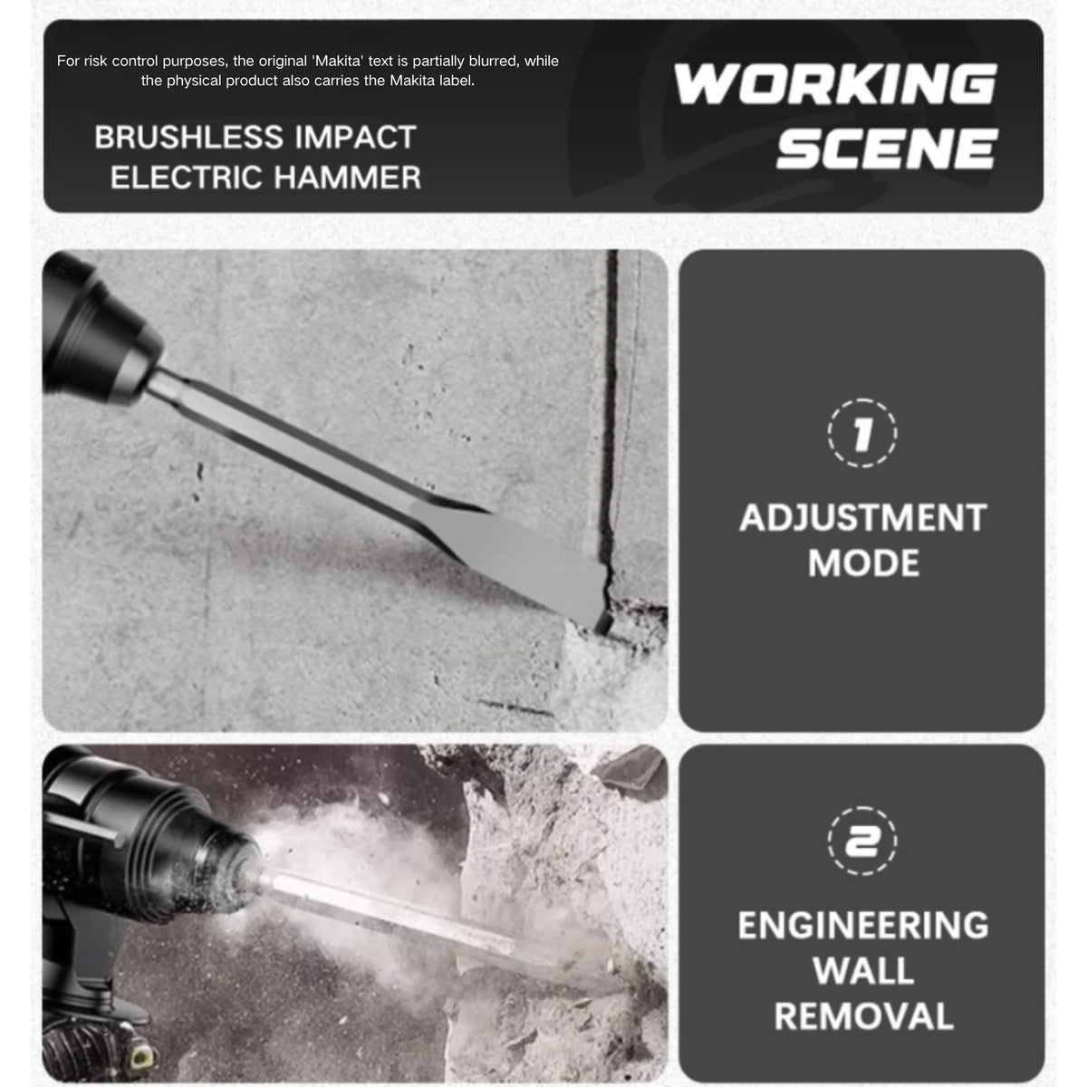 Makita 26mm 18V Brushless Cordless Hammer Drill