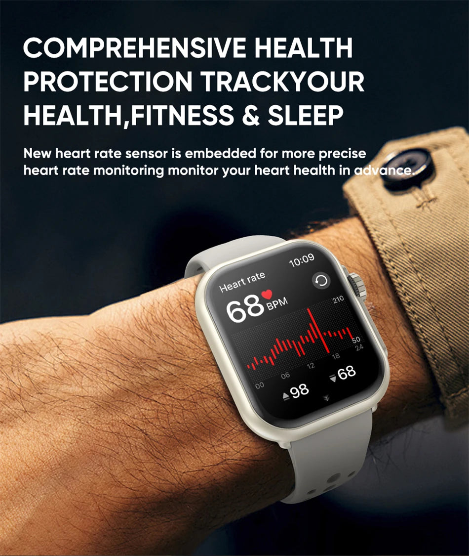 1.85-Inch HD Smartwatch for Men & Women