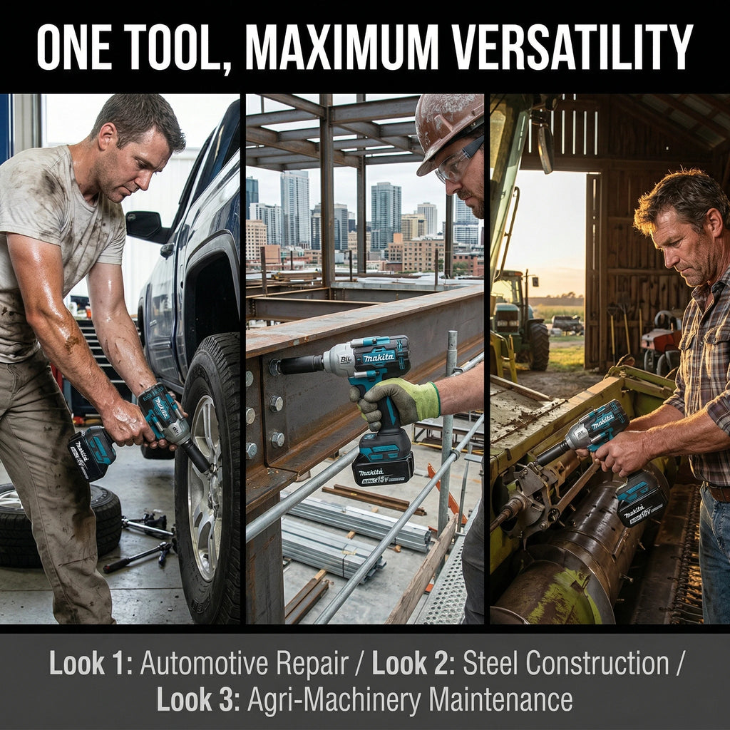 Makita 1000Nm Brushless Cordless Impact Wrench