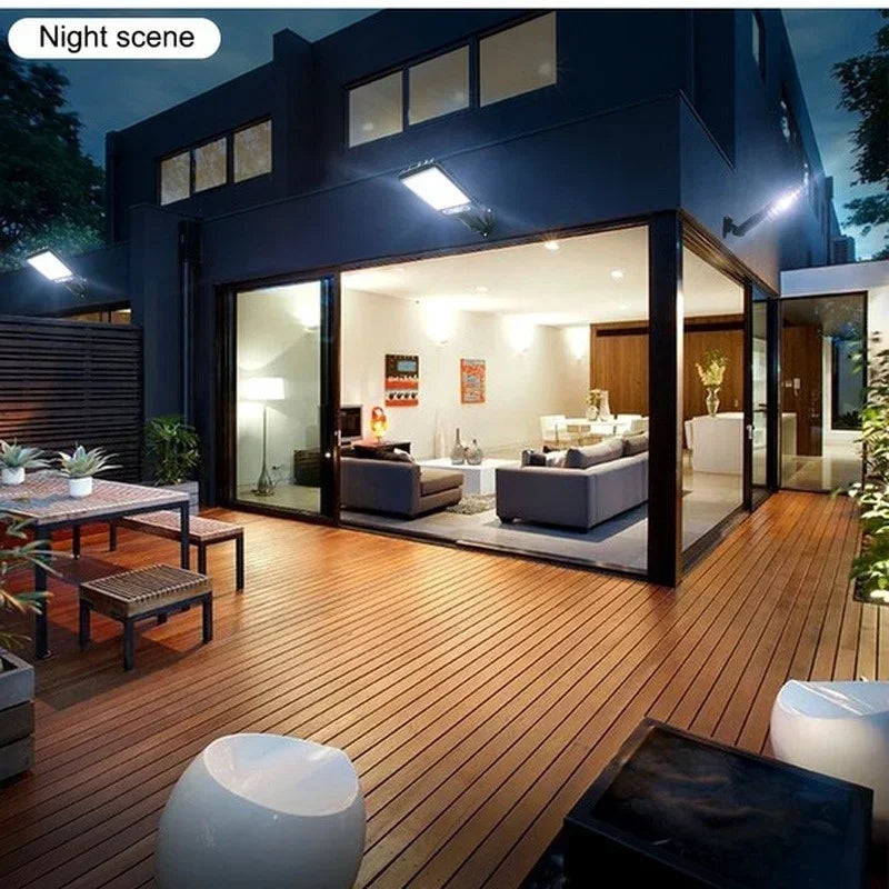 Solar LED Outdoor Wall Lights – Waterproof Garden & Security Lighting