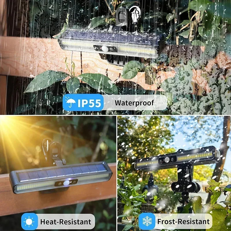 Solar LED Outdoor Wall Lights – Waterproof Garden & Security Lighting