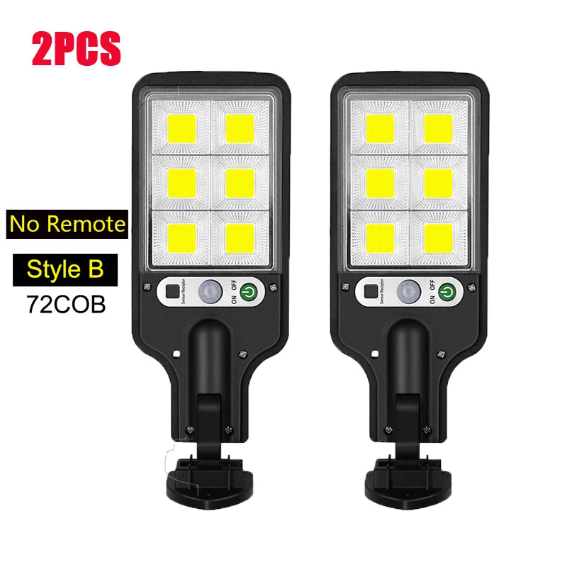 Solar LED Outdoor Wall Lights – Waterproof Garden & Security Lighting