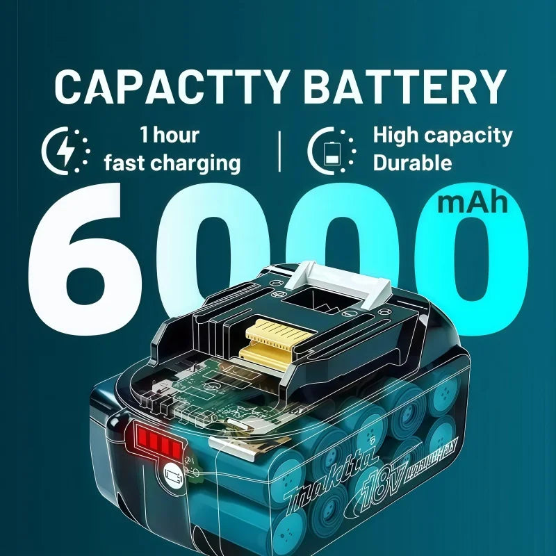 Makita BL1860B 18V 6Ah Lithium Battery