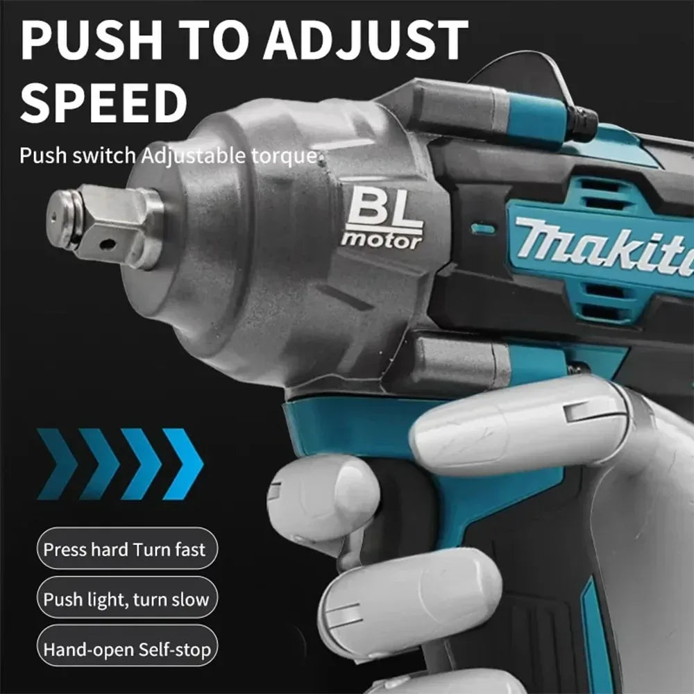 Makita 1000Nm Brushless Cordless Impact Wrench