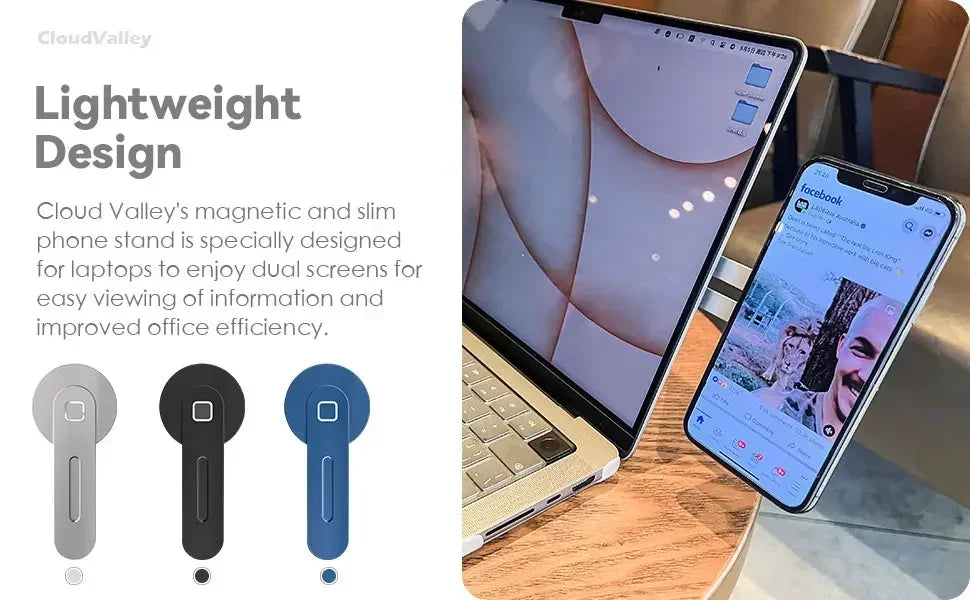 Magnetic Laptop & Monitor Phone Mount