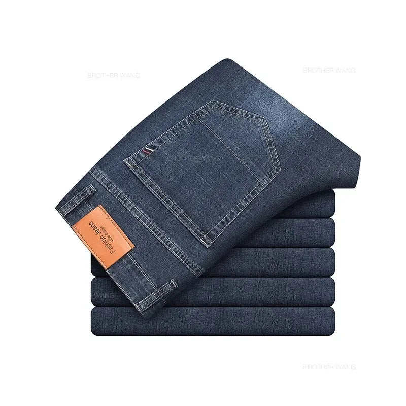 Men's Lightweight Stretch Casual Jeans