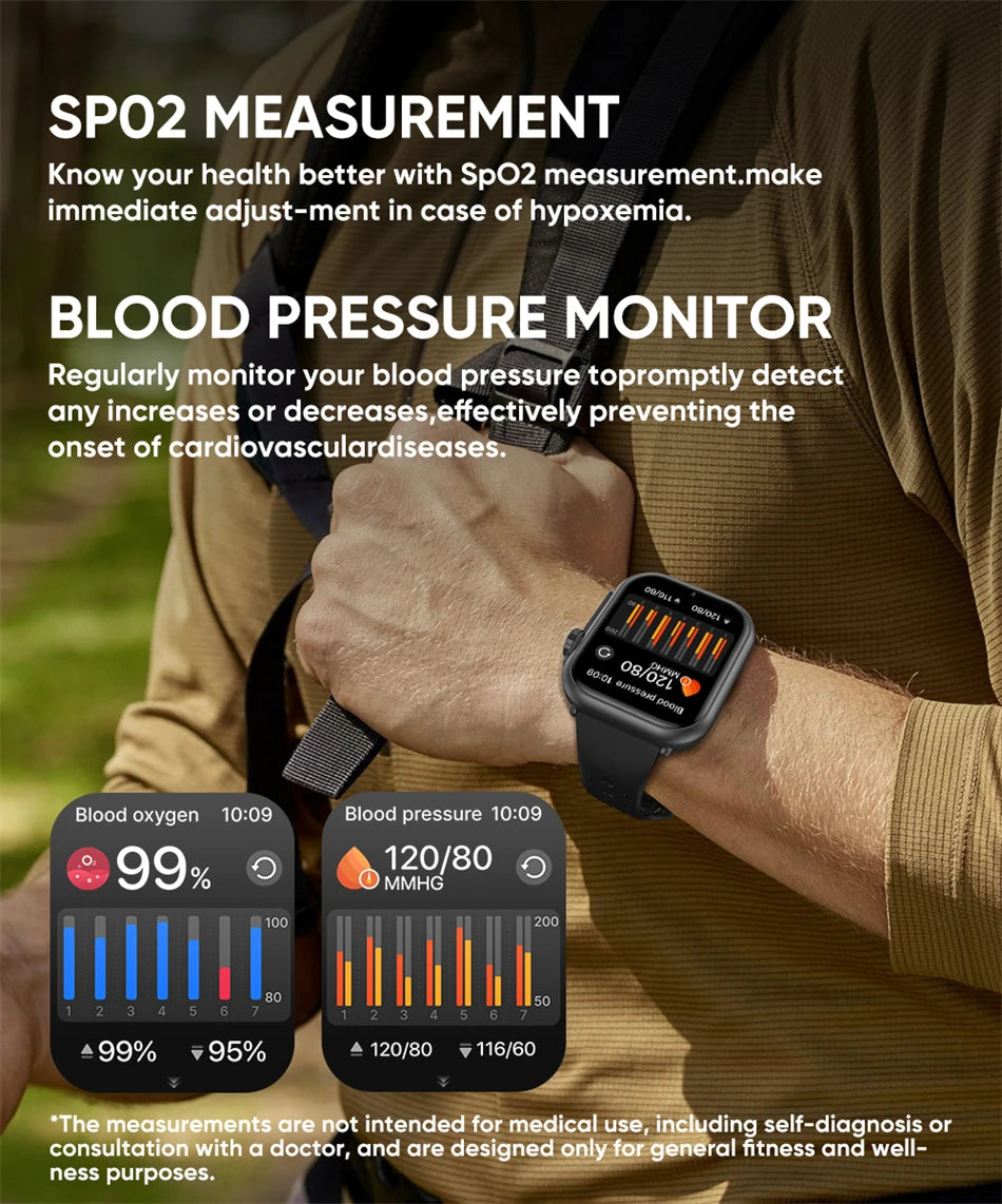 1.85-Inch HD Smartwatch for Men & Women