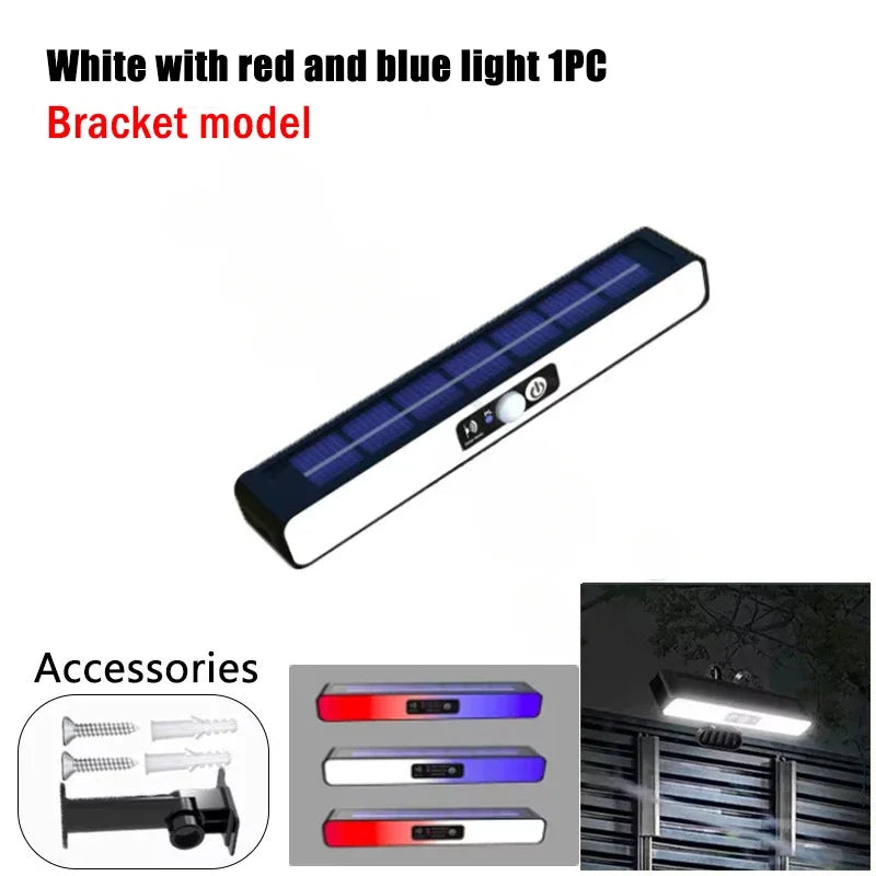 Solar LED Outdoor Wall Lights – Waterproof Garden & Security Lighting