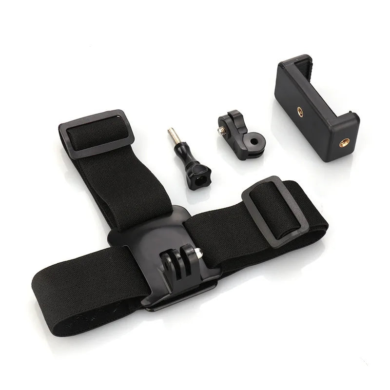 Head-Mounted Phone Holder for POV Video Recording