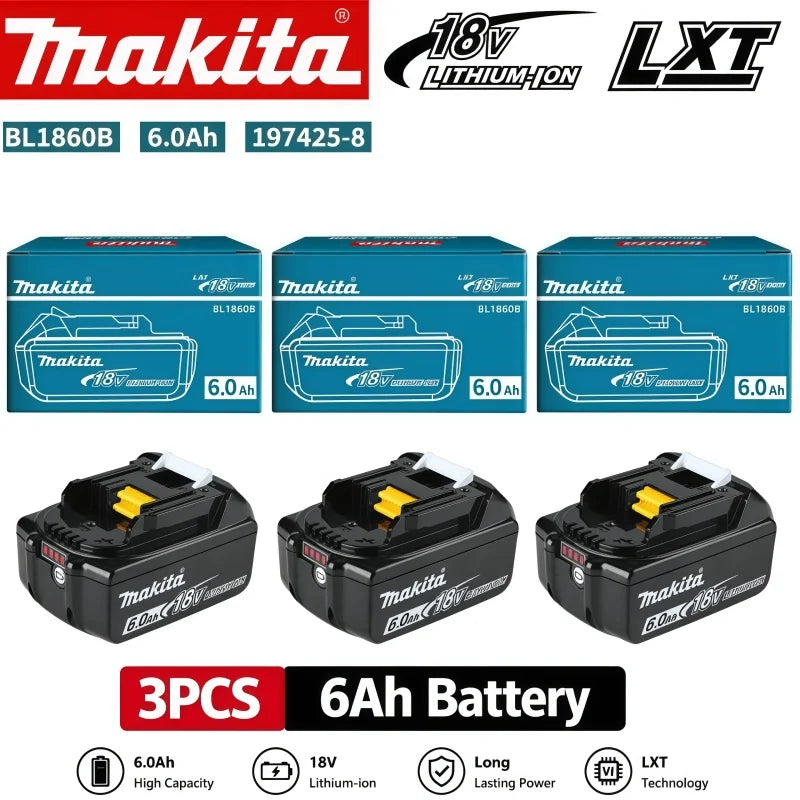 Makita BL1860B 18V 6Ah Lithium Battery