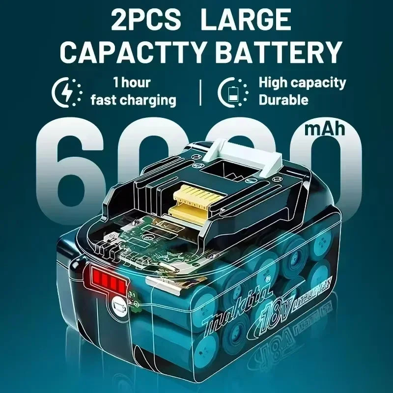 Makita 18V Lithium Power Tool Replacement Battery