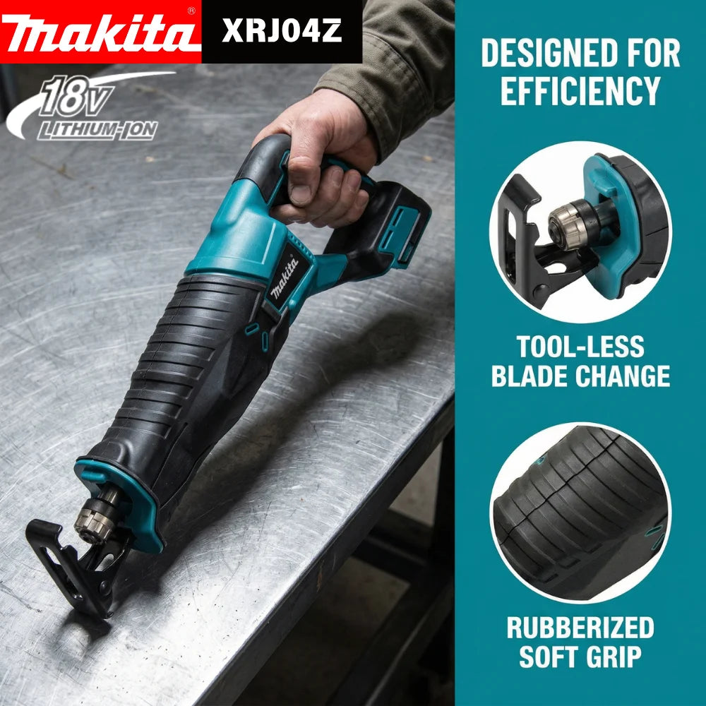 Makita Cordless Reciprocating Saw for Wood & Metal